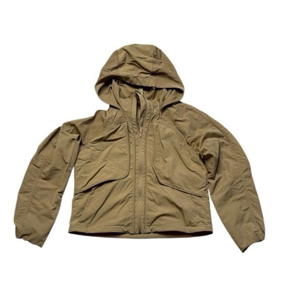 Lululemon Always Effortless Jacket Frontier Brown Size 6 - Picture 4 of 8